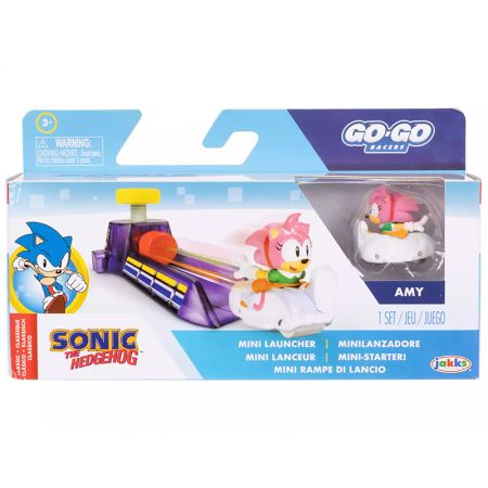Sonic coches Go go Racers mini Amy