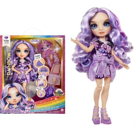 Rainbow World muñeca Violet
