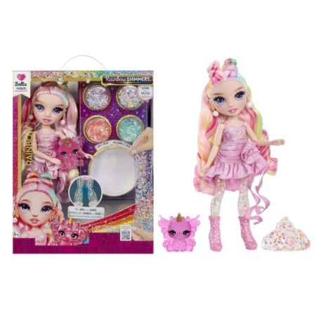 Rainbow High muñeca Rainbow Shimmers Slime Bella