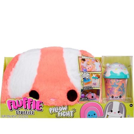 Peluche Fluffie Stuffiez Almohada Fight Bunny