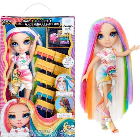 Rainbow high muñeca chalk & style Amaya