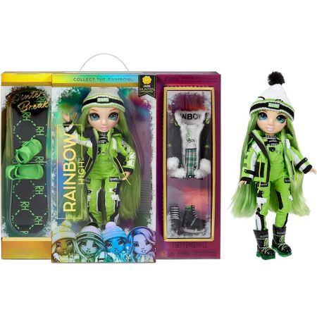 Rainbow High muñeca Winter Jade Hunter
