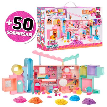 LOL Surprise casa muñecas Squish Sand