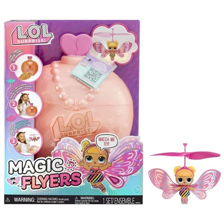 LOL Surprise muñeca Voladora Magic Wishies rosa
