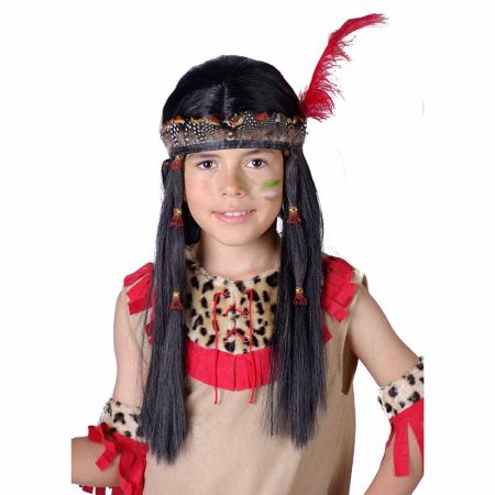 Peluca Indio inf Carnaval