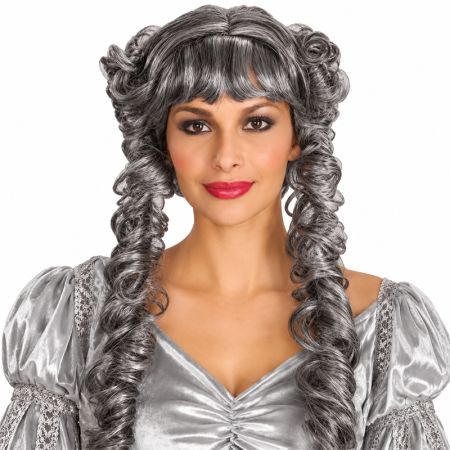 Peluca larga novia fantasma mujer adulto