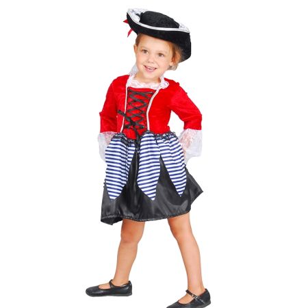 Disfraz niña pirata para bebé