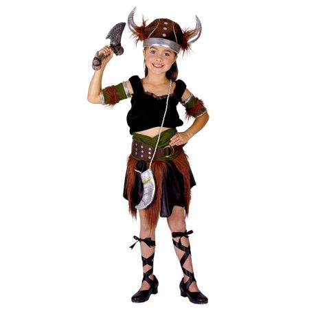 Disfraz Niña Vikinga Infantil