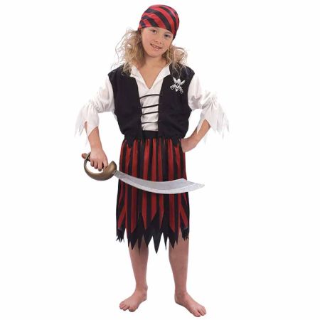 Disfraz Niña Pirata Infantil
