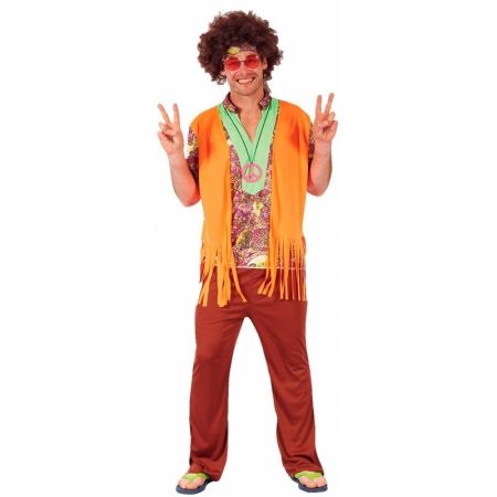 Disfraz hombre Hippie Adulto