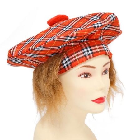 Gorro Escoces con pelo Carnaval