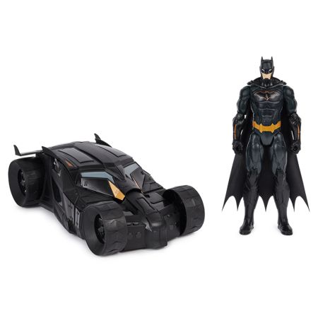 Batman Batmovil y figura 30cm
