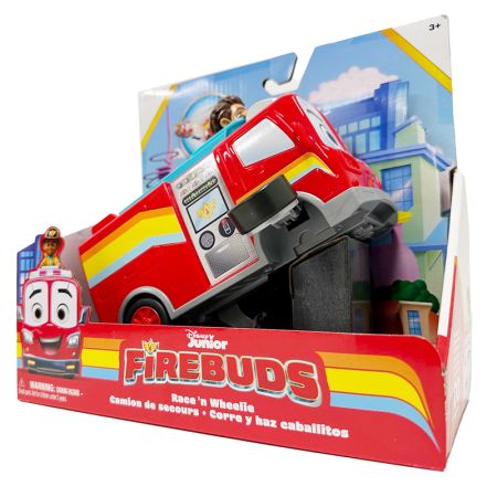 Disney Firebuds vehiculo acción Bo y Flash