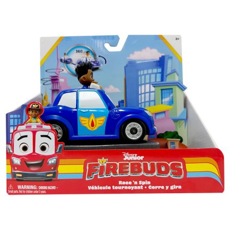 Disney Firebuds vehic. acción Jayden y Piston