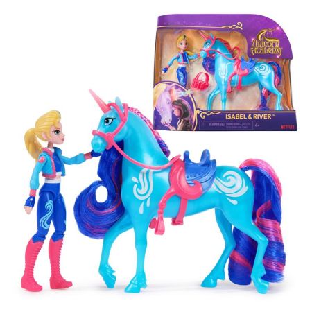 Academia unicornio muñeca Isabel y River