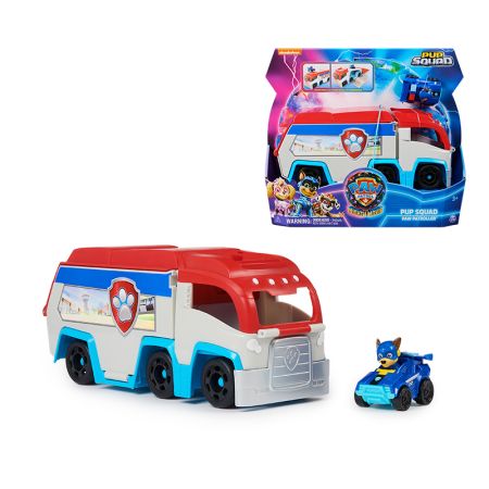 Bus Patrulla Canina Paw Patrol Y Figura De Acción Ryder