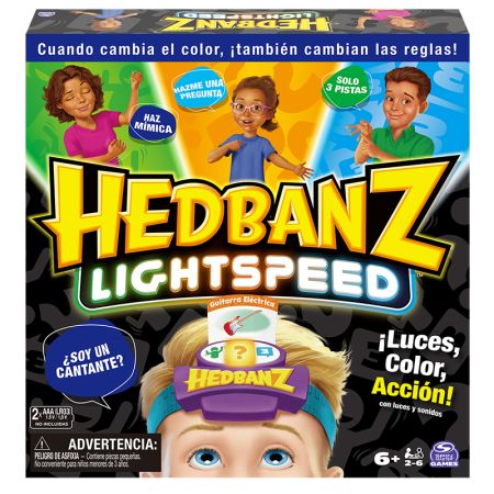 Hedbanz Lightspeed Juego de Mesa