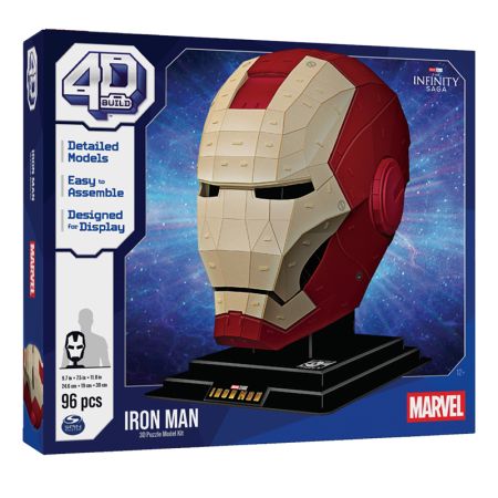 Puzzle 4d Marvel Casco Iron Man