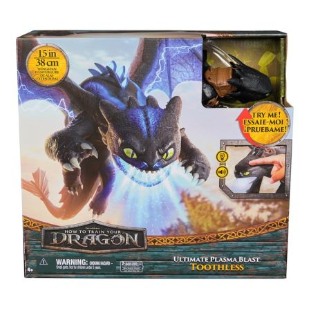Dragón Toothless electrónico de lujo