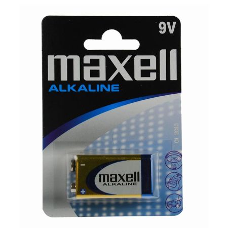 Pila 9V Alkaline Maxel