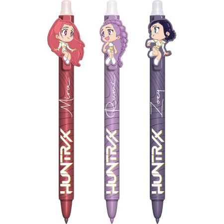 3 bolígrafos borrables Kpop Demon Hunters
