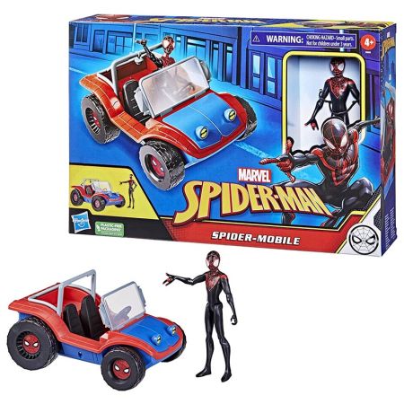 Coche de Spiderman y Miles Morales