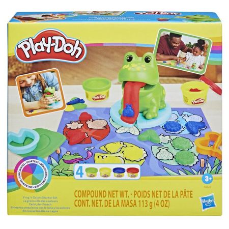 Play-Doh plastilina primeras creaciones con rana
