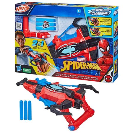 Spiderman lanzador de dardos y agua