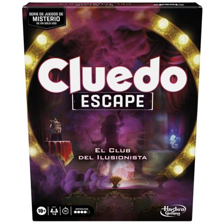 Juego mesa cluedo escape club ilusionista