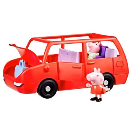 Peppa Pig nuevo auto rojo de la familia