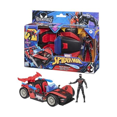 Spiderman bólido lanzador Miles Morales