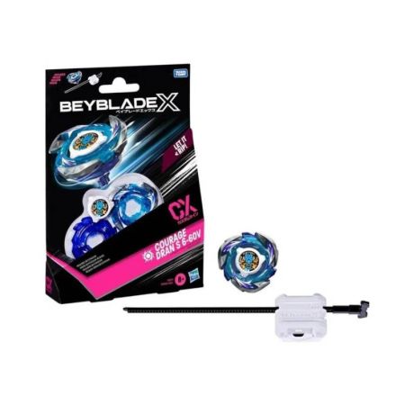 Beyblade X kit inicial con lanzador Courage Dran S