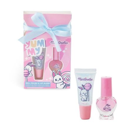 Kit esmalte de uñas y brillo labial Yummi
