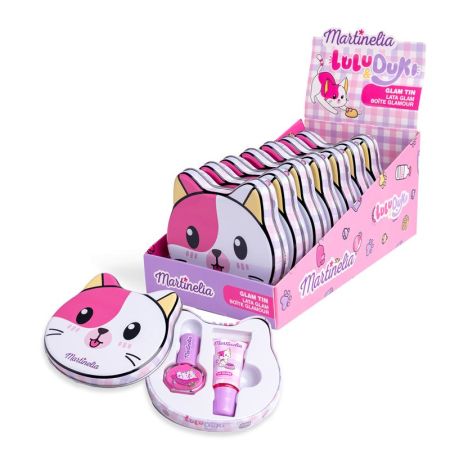 Lulu & Duky lata de maquillaje gatito