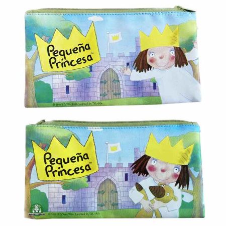 Estuche escolar 1 cremallera Pequeña Princesa