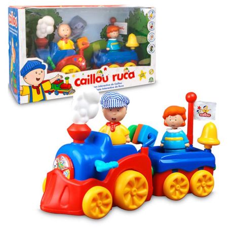 Caillou tren con funciones