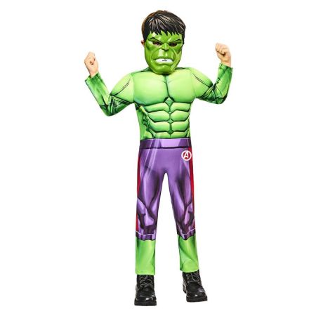 Disfraz Hulk infantil Black line