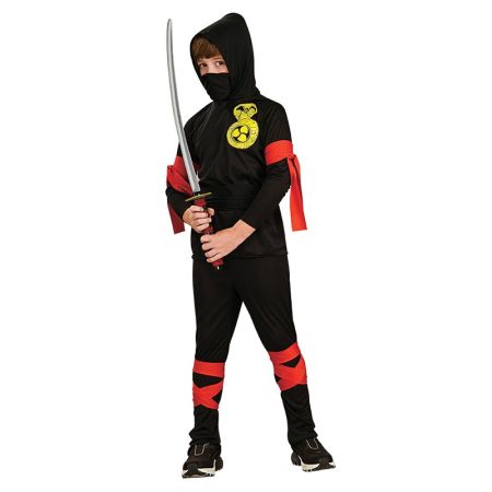 Disfraz Ninja Negro Inf