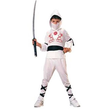Disfraz Ninja Blanco Infantil