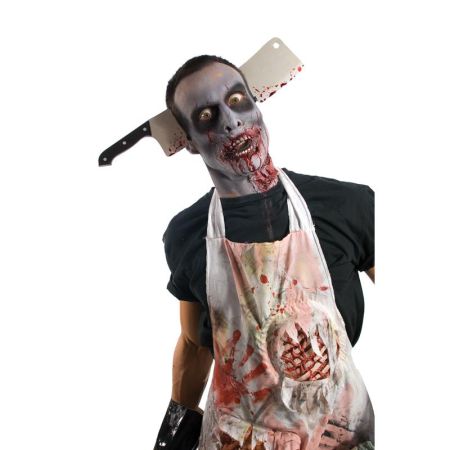 Diadema cuchillo de carnicero zombie