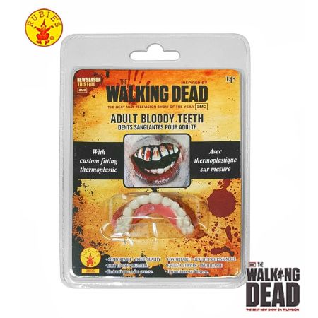 Dientes de Zombie The Walking Dead