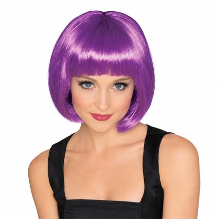 Peluca Broadway violeta