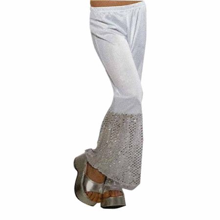 Pantalones Blancas con volantes T/140