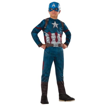 Disfraz infantil Capitán América