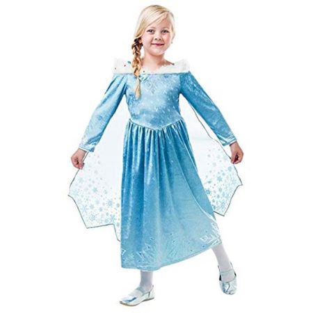 Disfraz Elsa deluxe Frozen Adventure infantil