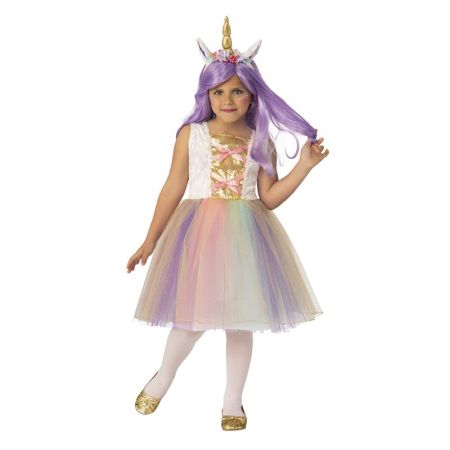 Disfraz infantil princesa unicornio Shiny