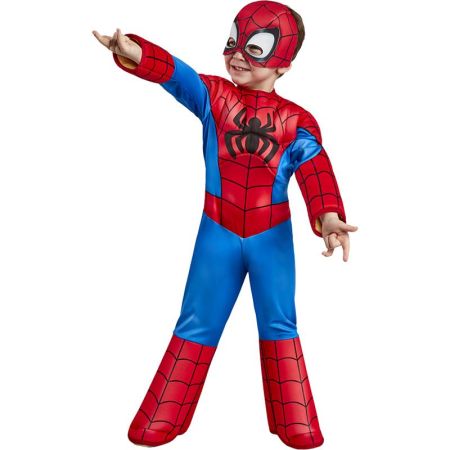Disfraz Spiderman preschool deluxe bebé