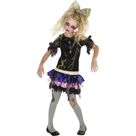 Disfraz muñeca zombie infantil