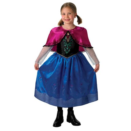 Disfraz infantil Anna Deluxe Frozen bolsa