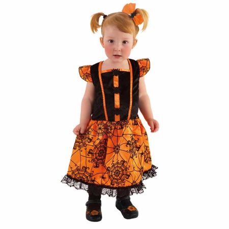 Disfraz Bruja Miss arañita bebé Halloween